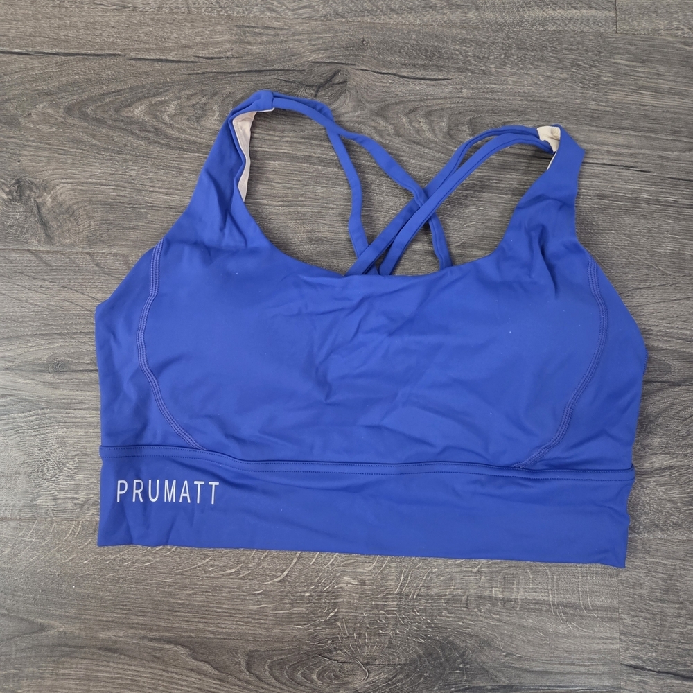Prumatt Women's Blue Sports Bra Size XL- NEW